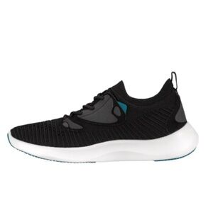 Vessi womens size 9 Everyday Move Black and White Athletic running Shoes